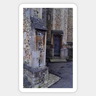 St. Michael's Church. Bishop's Stortford, Hertfordshire, UK Sticker